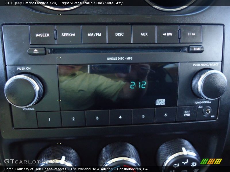 Bright Silver Metallic / Dark Slate Gray 2010 Jeep Patriot Latitude 4x4