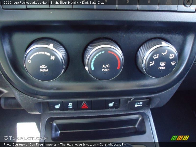 Bright Silver Metallic / Dark Slate Gray 2010 Jeep Patriot Latitude 4x4