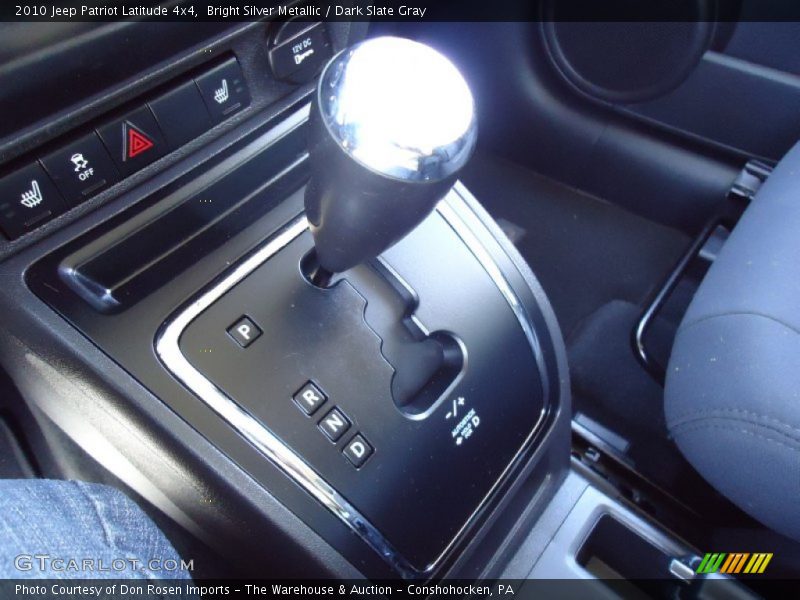 Bright Silver Metallic / Dark Slate Gray 2010 Jeep Patriot Latitude 4x4