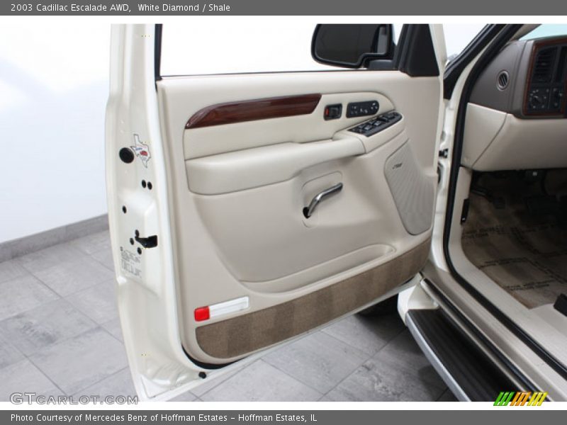 White Diamond / Shale 2003 Cadillac Escalade AWD