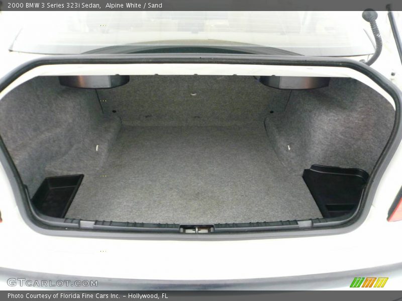 Alpine White / Sand 2000 BMW 3 Series 323i Sedan