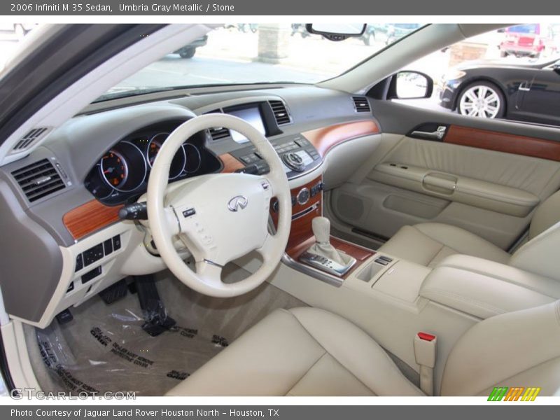 Umbria Gray Metallic / Stone 2006 Infiniti M 35 Sedan