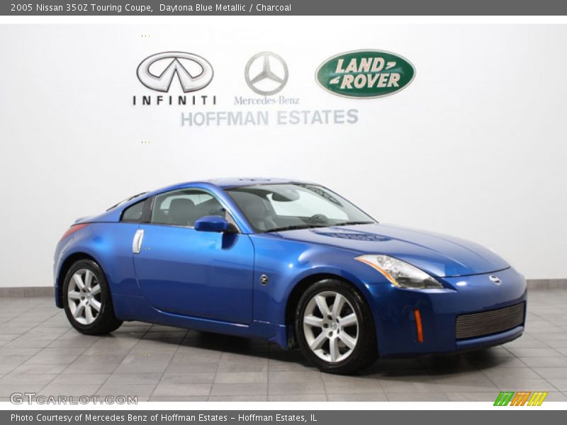 Daytona Blue Metallic / Charcoal 2005 Nissan 350Z Touring Coupe