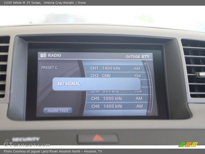 Umbria Gray Metallic / Stone 2006 Infiniti M 35 Sedan