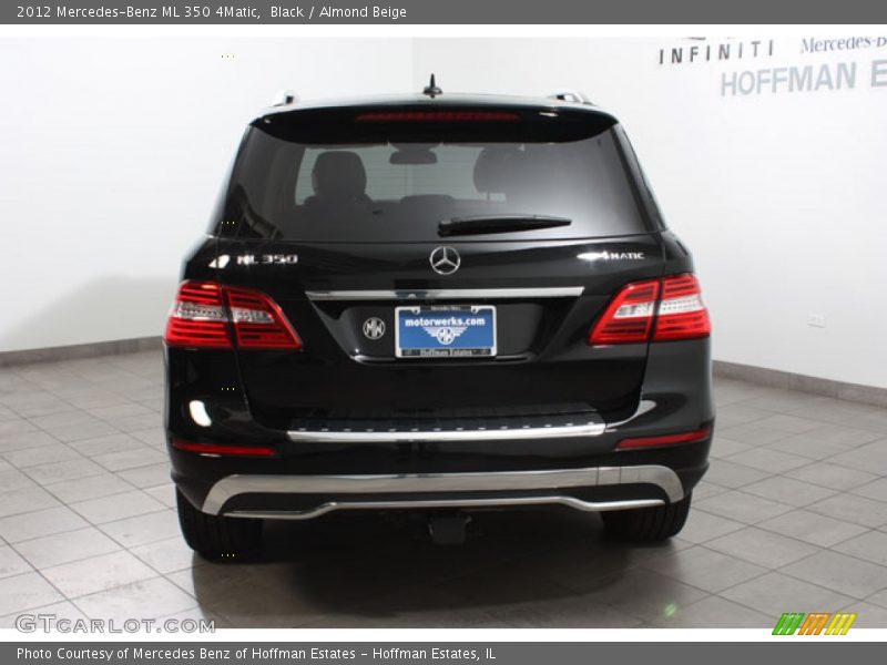 Black / Almond Beige 2012 Mercedes-Benz ML 350 4Matic