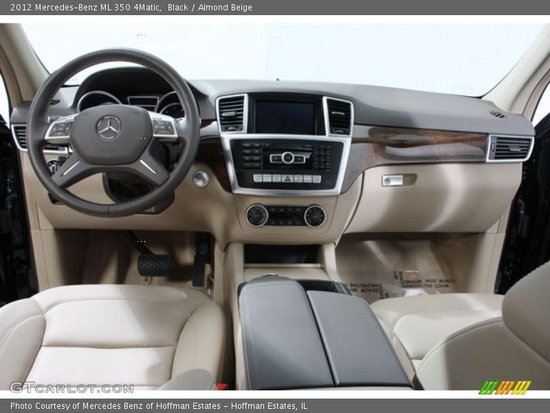 Black / Almond Beige 2012 Mercedes-Benz ML 350 4Matic