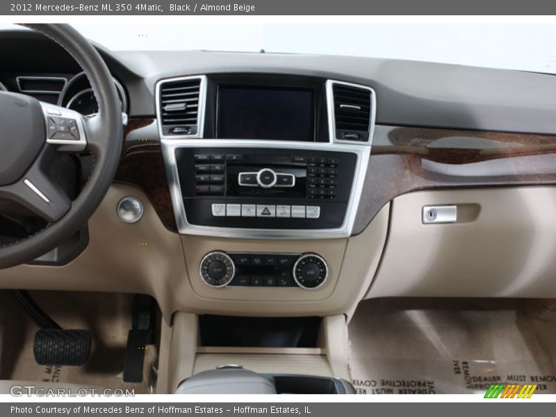 Black / Almond Beige 2012 Mercedes-Benz ML 350 4Matic