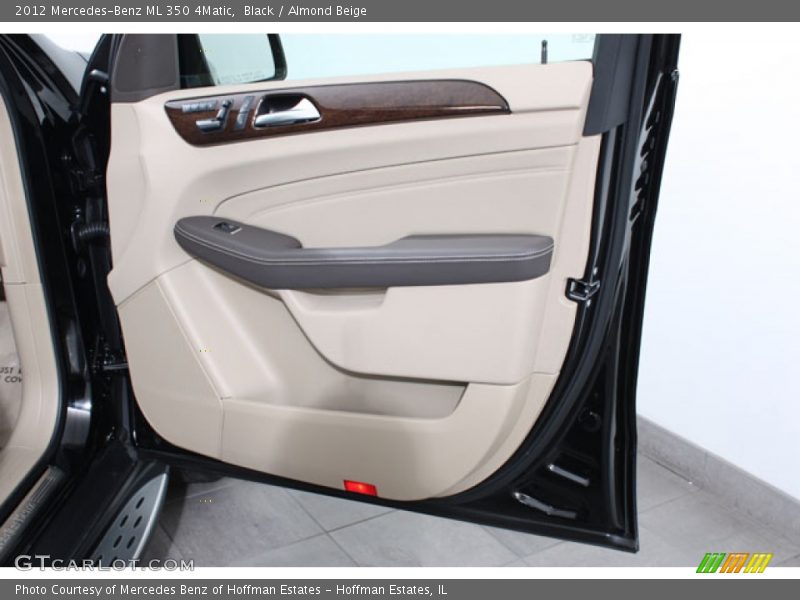 Black / Almond Beige 2012 Mercedes-Benz ML 350 4Matic
