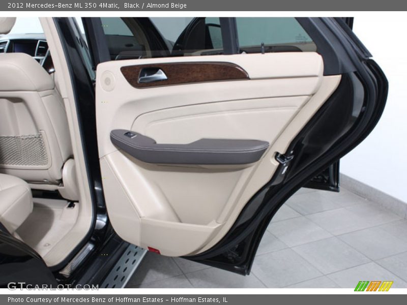 Black / Almond Beige 2012 Mercedes-Benz ML 350 4Matic