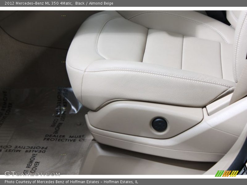 Black / Almond Beige 2012 Mercedes-Benz ML 350 4Matic