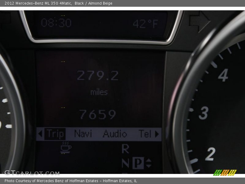 Black / Almond Beige 2012 Mercedes-Benz ML 350 4Matic