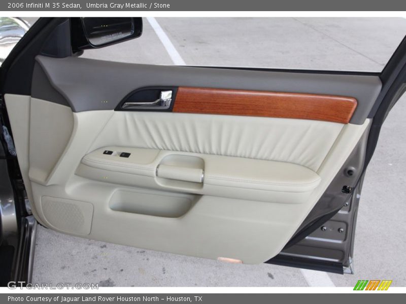 Umbria Gray Metallic / Stone 2006 Infiniti M 35 Sedan