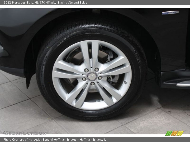 Black / Almond Beige 2012 Mercedes-Benz ML 350 4Matic