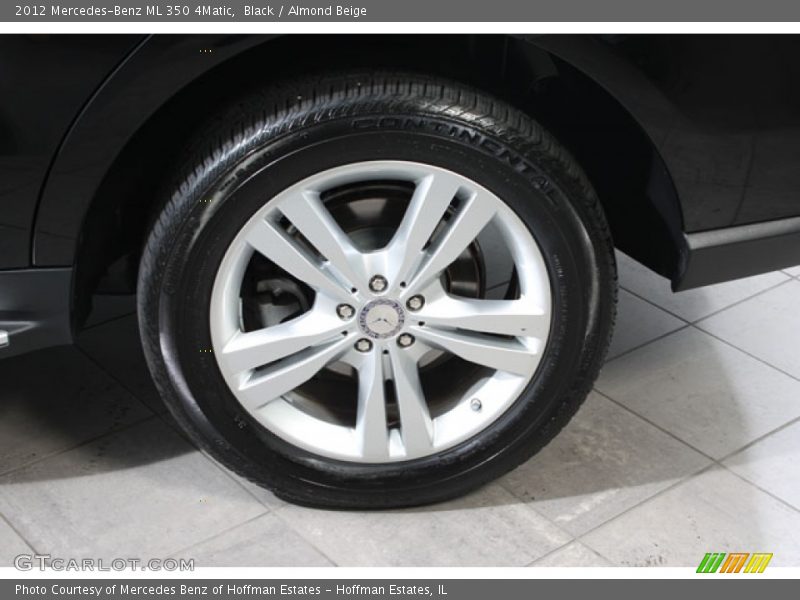 Black / Almond Beige 2012 Mercedes-Benz ML 350 4Matic