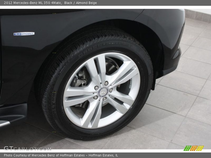 Black / Almond Beige 2012 Mercedes-Benz ML 350 4Matic
