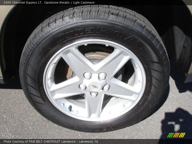 Sandstone Metallic / Light Cashmere 2005 Chevrolet Equinox LT