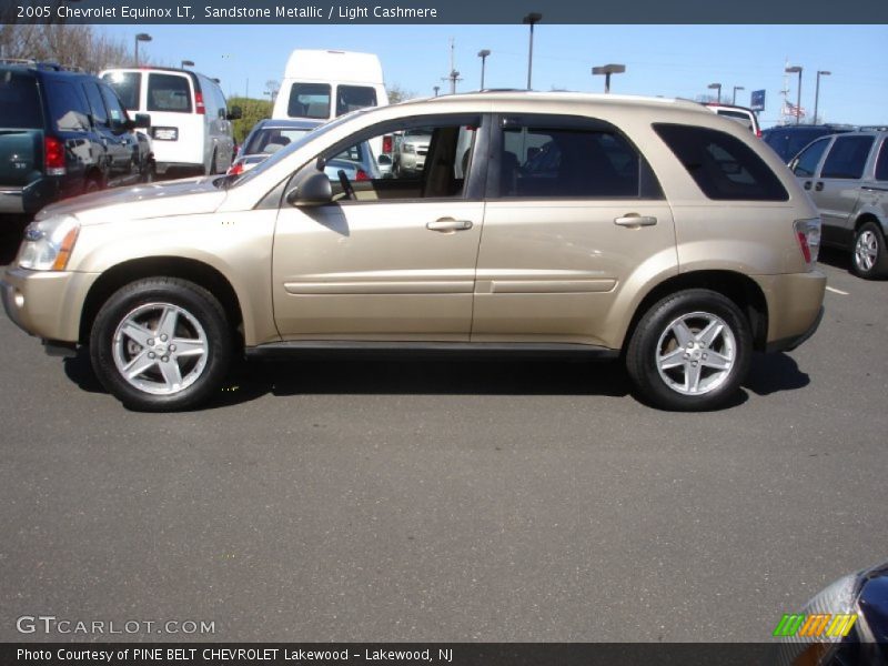Sandstone Metallic / Light Cashmere 2005 Chevrolet Equinox LT