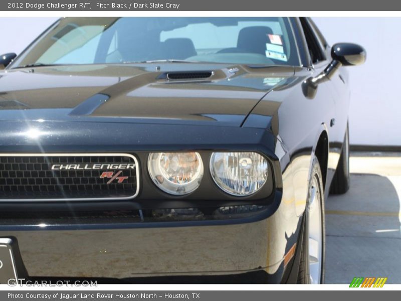Pitch Black / Dark Slate Gray 2012 Dodge Challenger R/T