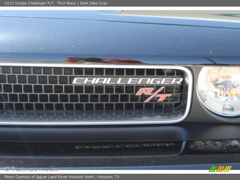 Pitch Black / Dark Slate Gray 2012 Dodge Challenger R/T