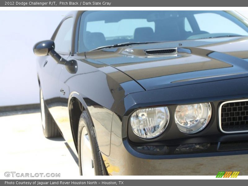 Pitch Black / Dark Slate Gray 2012 Dodge Challenger R/T
