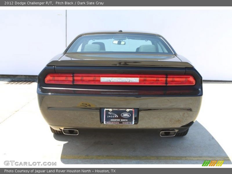 Pitch Black / Dark Slate Gray 2012 Dodge Challenger R/T