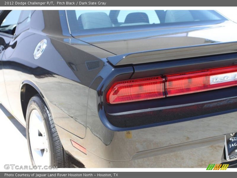 Pitch Black / Dark Slate Gray 2012 Dodge Challenger R/T