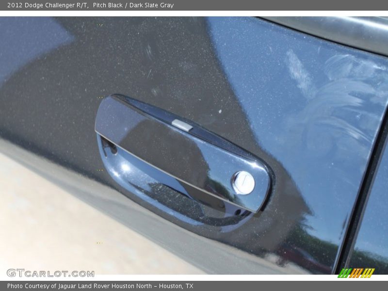 Pitch Black / Dark Slate Gray 2012 Dodge Challenger R/T