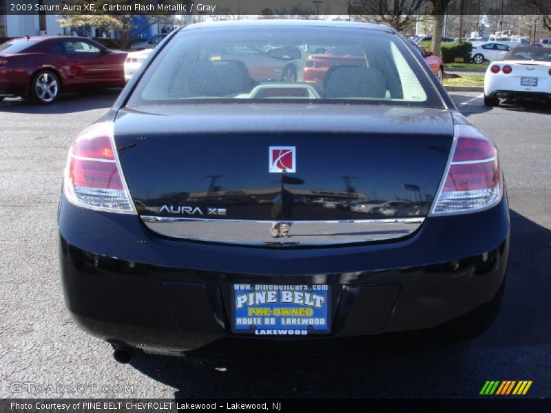 Carbon Flash Metallic / Gray 2009 Saturn Aura XE