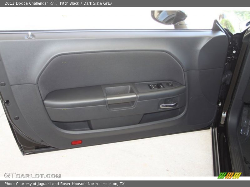 Pitch Black / Dark Slate Gray 2012 Dodge Challenger R/T