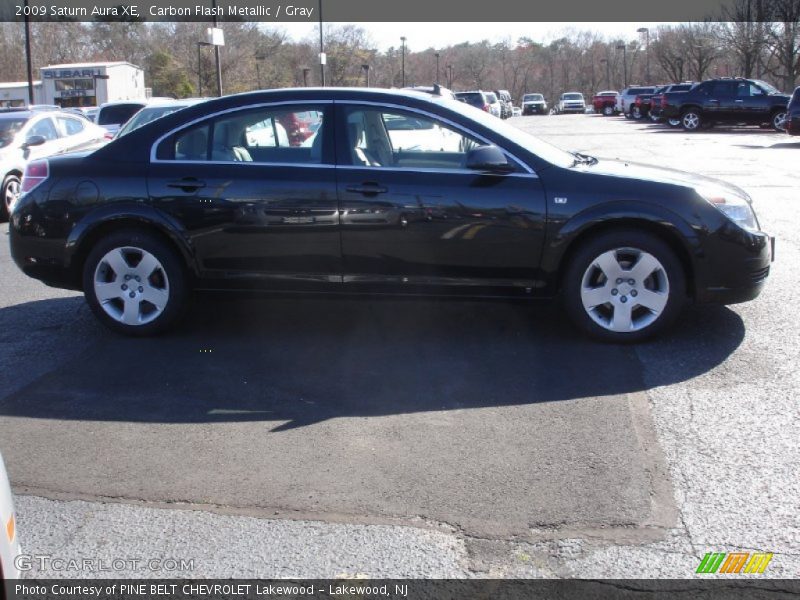 Carbon Flash Metallic / Gray 2009 Saturn Aura XE