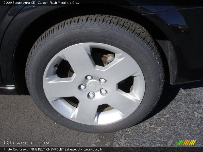 Carbon Flash Metallic / Gray 2009 Saturn Aura XE