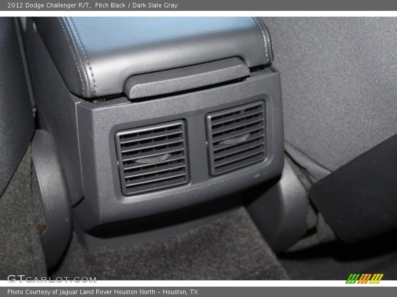 Pitch Black / Dark Slate Gray 2012 Dodge Challenger R/T