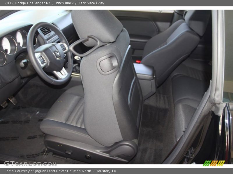 Pitch Black / Dark Slate Gray 2012 Dodge Challenger R/T