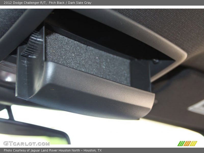 Pitch Black / Dark Slate Gray 2012 Dodge Challenger R/T