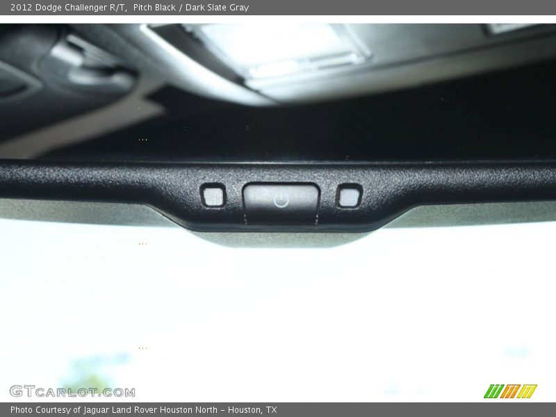 Pitch Black / Dark Slate Gray 2012 Dodge Challenger R/T