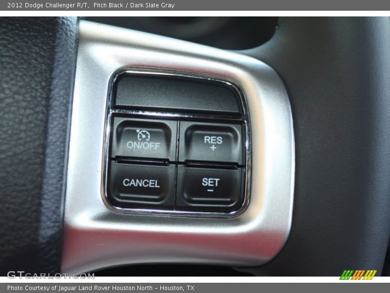 Pitch Black / Dark Slate Gray 2012 Dodge Challenger R/T
