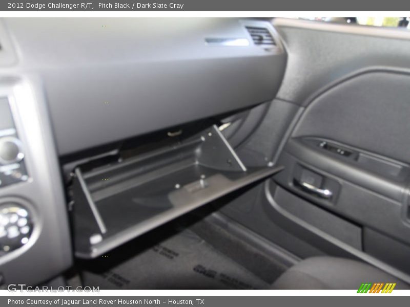 Pitch Black / Dark Slate Gray 2012 Dodge Challenger R/T