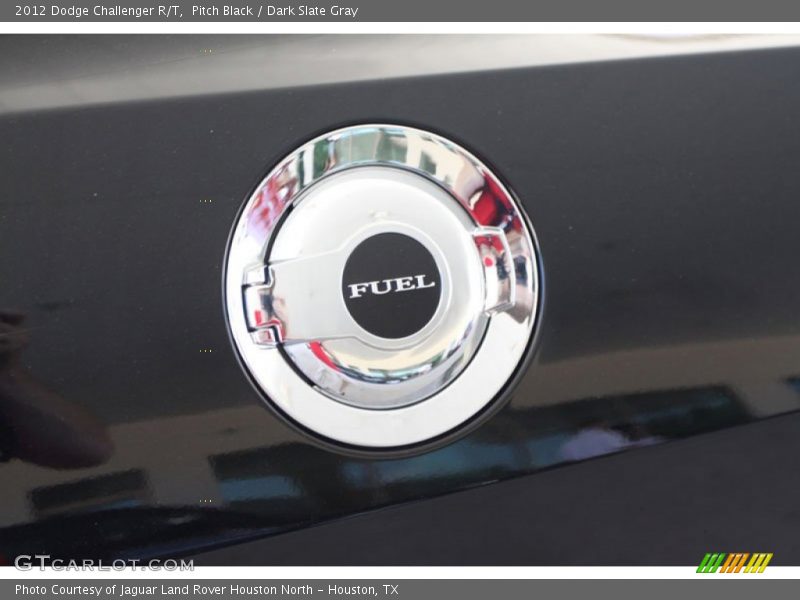 Pitch Black / Dark Slate Gray 2012 Dodge Challenger R/T