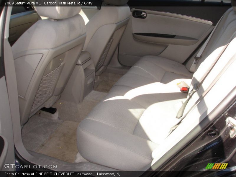 Carbon Flash Metallic / Gray 2009 Saturn Aura XE