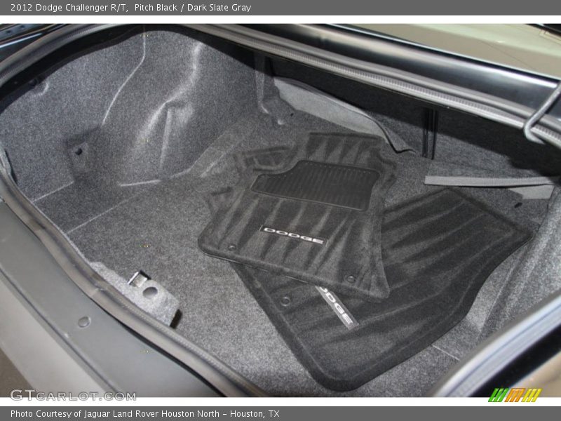 Pitch Black / Dark Slate Gray 2012 Dodge Challenger R/T