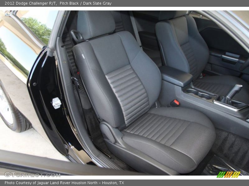 Pitch Black / Dark Slate Gray 2012 Dodge Challenger R/T