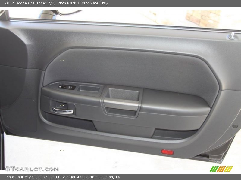 Pitch Black / Dark Slate Gray 2012 Dodge Challenger R/T