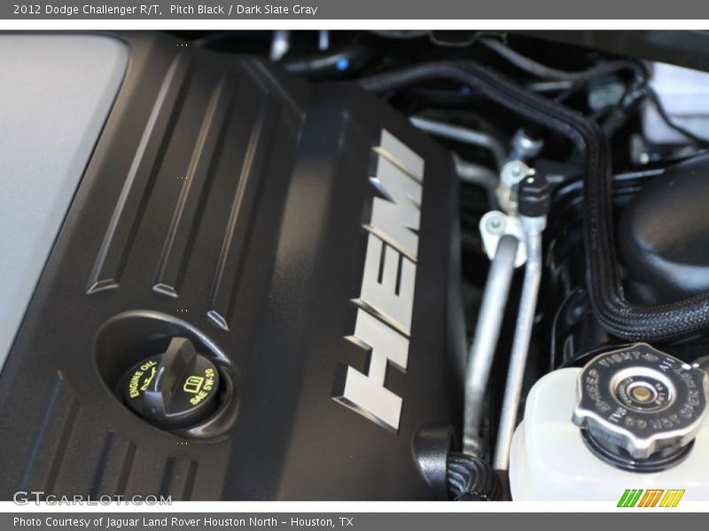 Pitch Black / Dark Slate Gray 2012 Dodge Challenger R/T