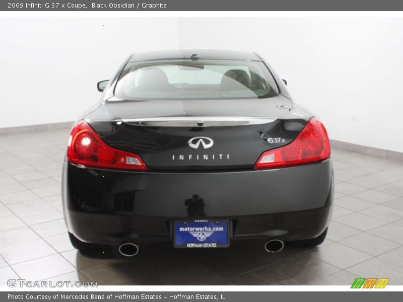 Black Obsidian / Graphite 2009 Infiniti G 37 x Coupe