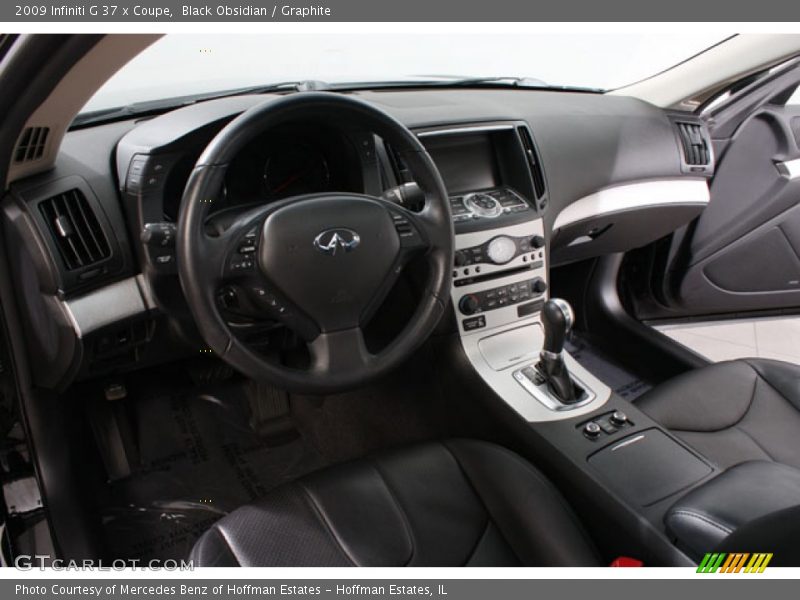 Black Obsidian / Graphite 2009 Infiniti G 37 x Coupe