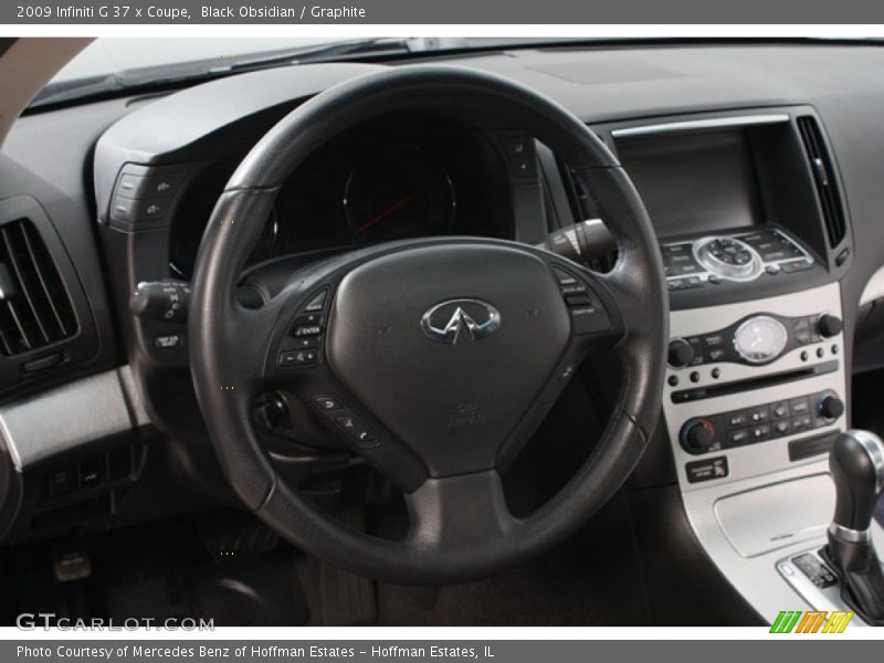 Black Obsidian / Graphite 2009 Infiniti G 37 x Coupe