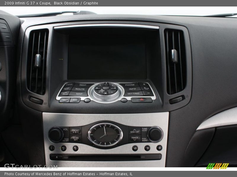 Black Obsidian / Graphite 2009 Infiniti G 37 x Coupe