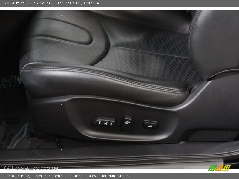 Black Obsidian / Graphite 2009 Infiniti G 37 x Coupe
