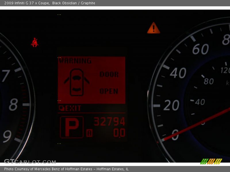 Black Obsidian / Graphite 2009 Infiniti G 37 x Coupe