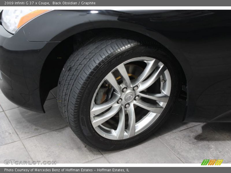 Black Obsidian / Graphite 2009 Infiniti G 37 x Coupe